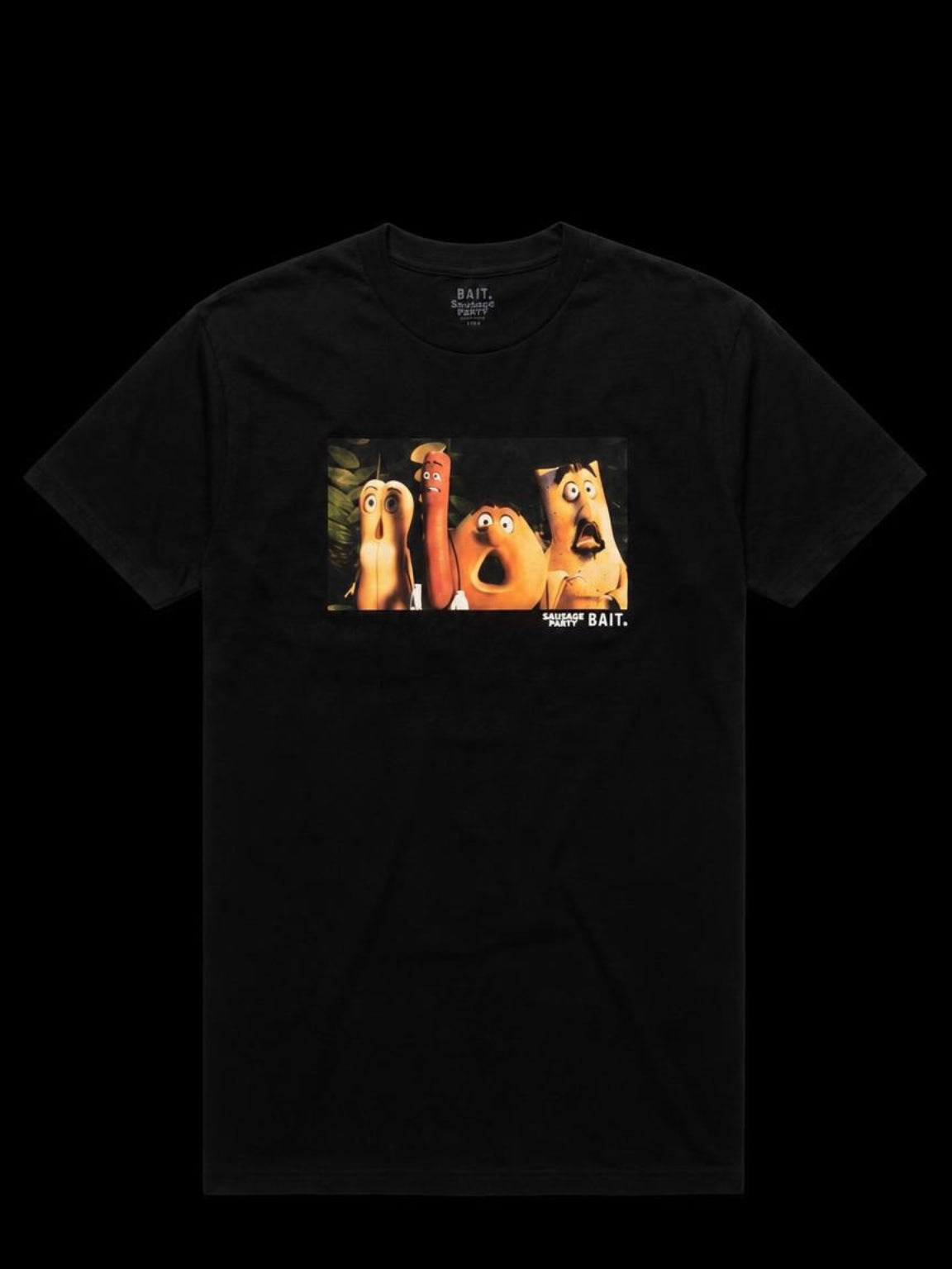 BAIT X SAUSAGE PARTY T-SHIRT (LARGE)