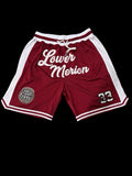 HEADGEAR CLASSICS BRYANT #33 BASKETBALL SHORTS (SMALL)