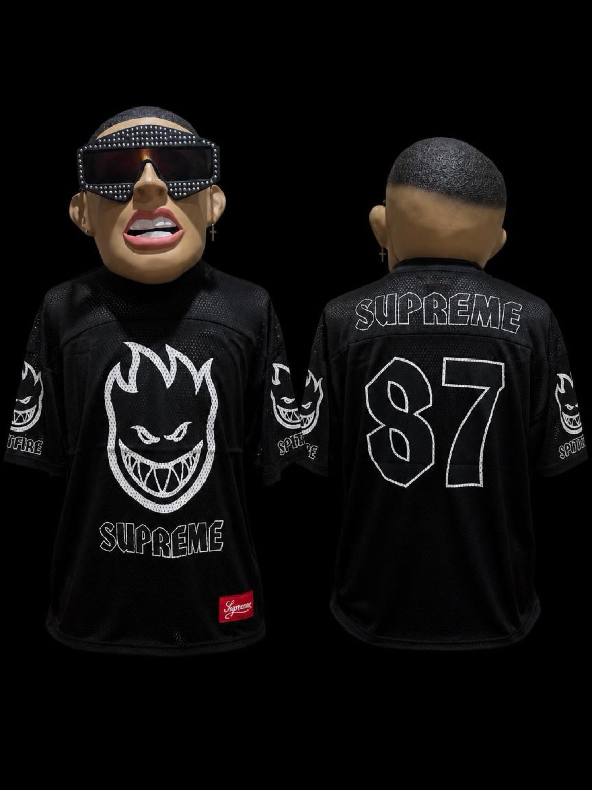 Supreme Spitfire Football Jersey (MEDIUM)