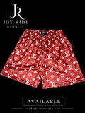 ASYLUM Red/White LV Shorts (XL)