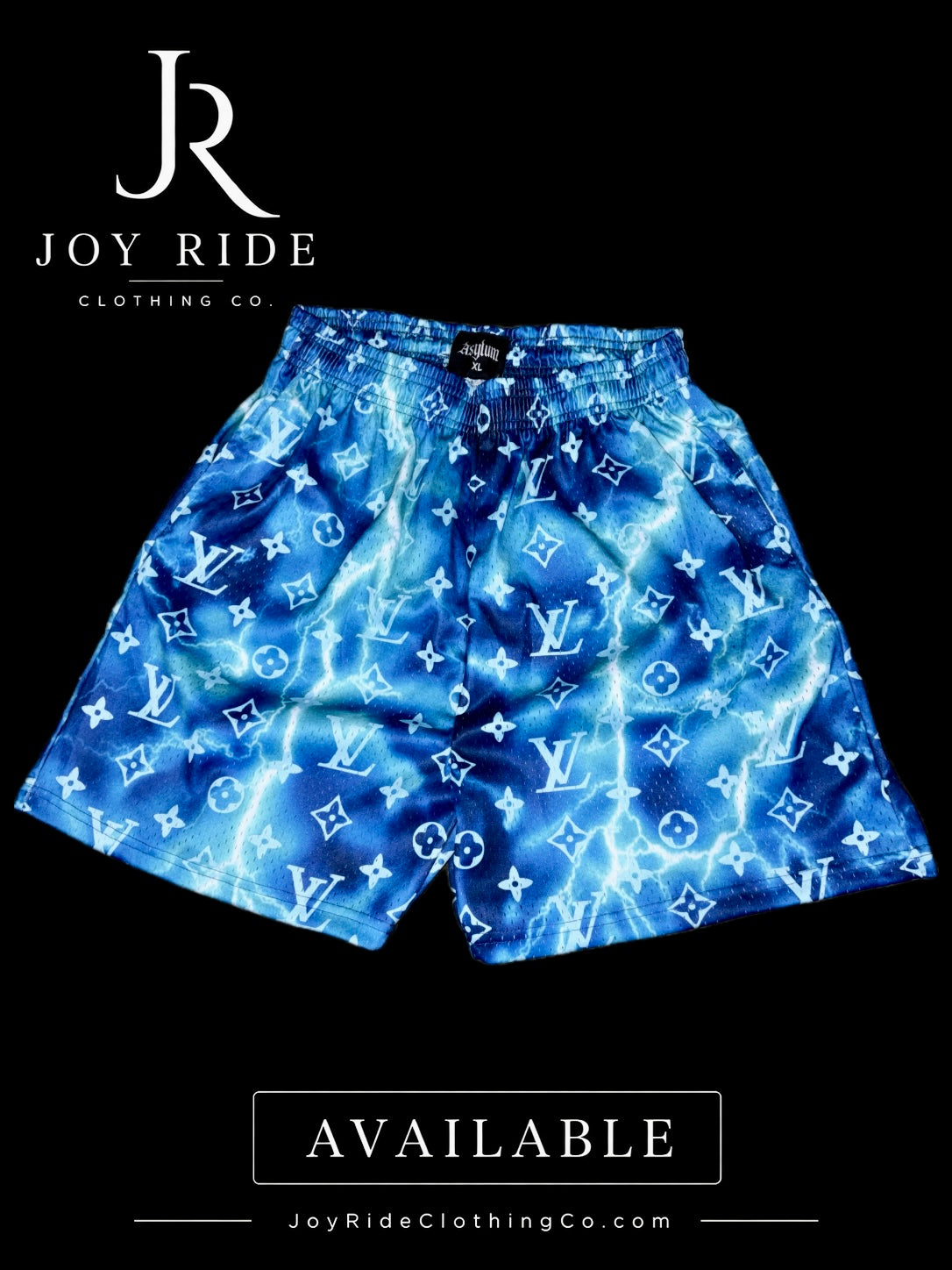 ASYLUM Electric Blue Shorts (XL)