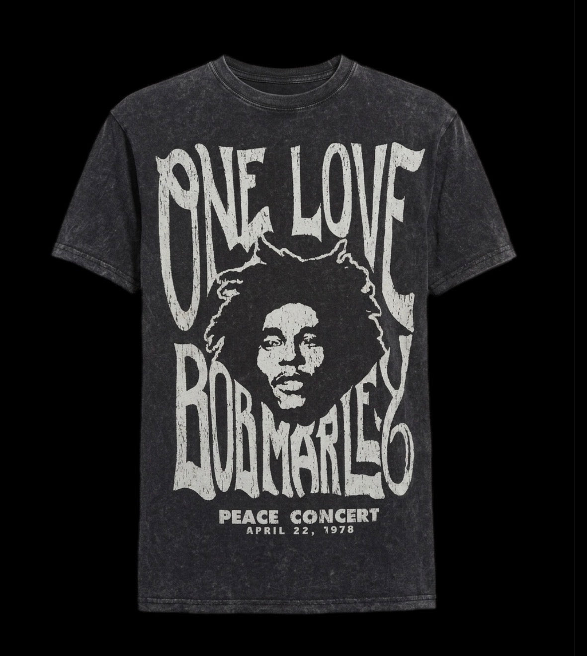 BOB MARLEY ONE LOVE T-SHIRT (MEDIUM)