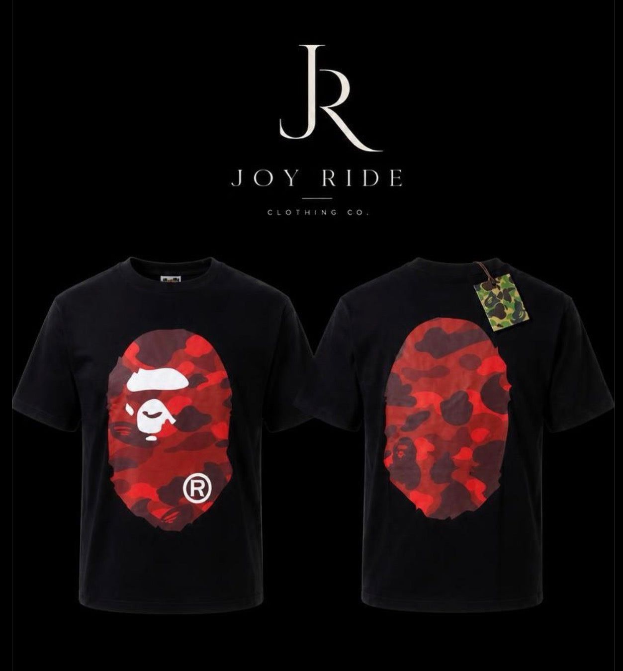 A BATHING APE T-SHIRT (LARGE)