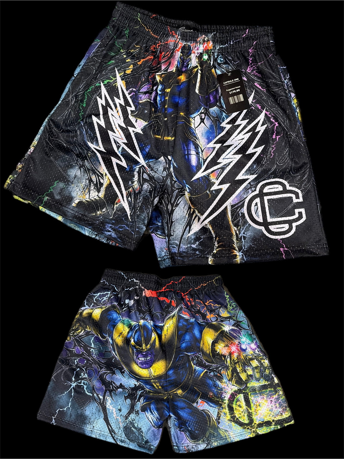 CORRUPTED CREATIVE x THANOS SHORTS (XL)