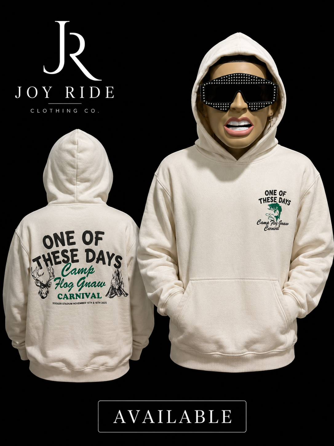One Of These Days Hoodie (Size Medium)