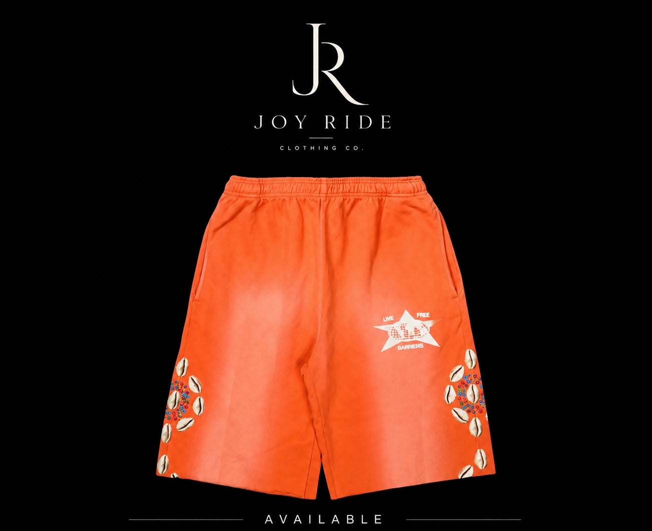 Live Free Barriers Shorts (size medium)